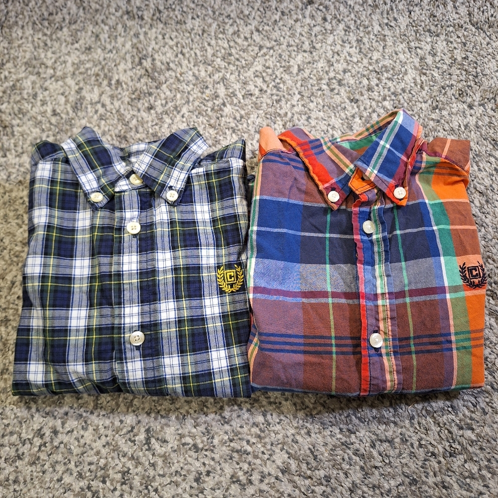 Chaps Toddler Long Sleeve Button Shirt Size 3T